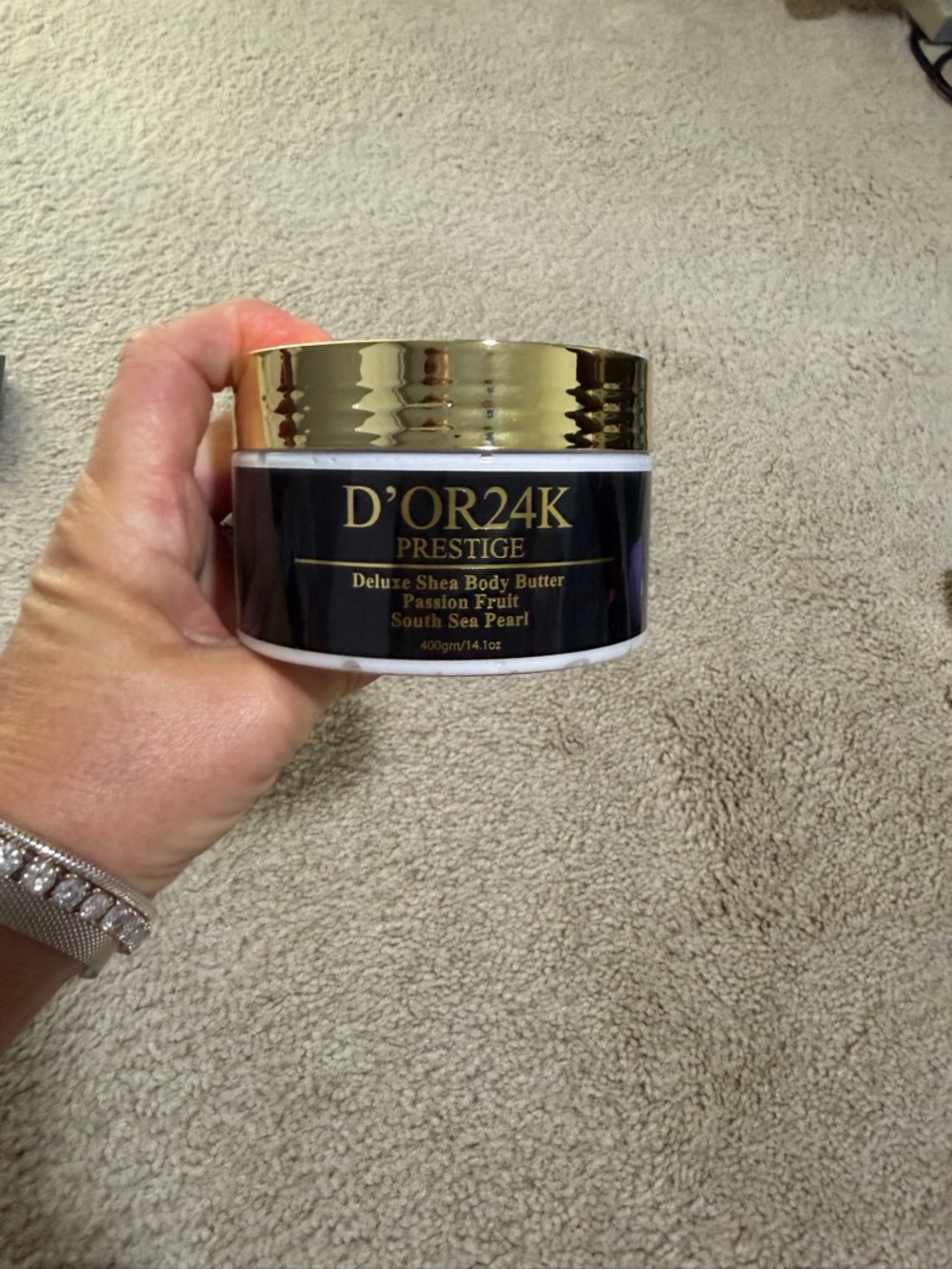 Deluxe Shea Body Butter - Black & Gold